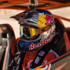 Ronnie Renner sits in his Polaris Racer - MotoSoul Production - Dumont Dunes California 2014