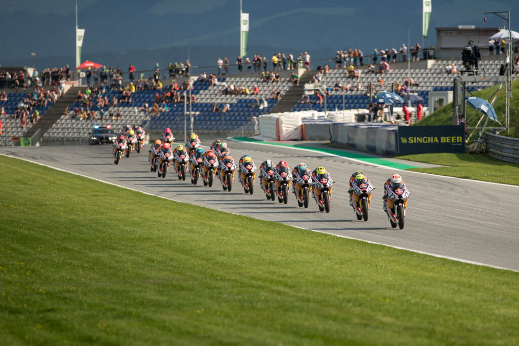 Red Bull Rookies Cup - Spielberg 2021 - The train during Race 2 on Sunday