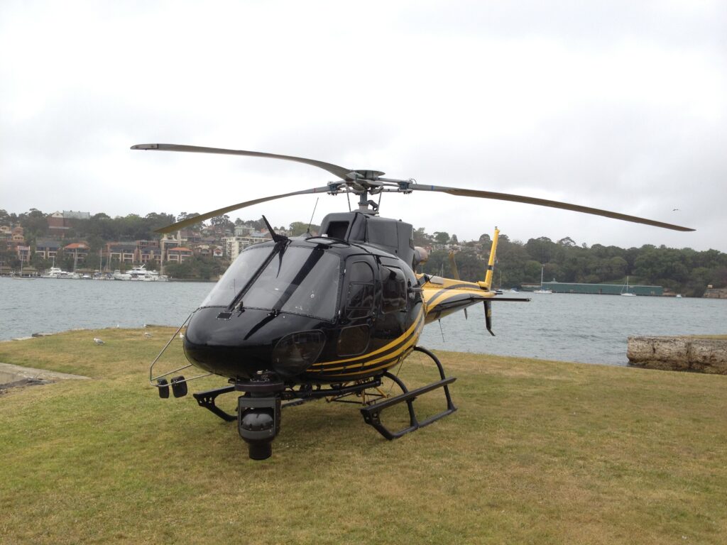 Film Helicopter in Sydney - Red Bull X-Fighters 2011