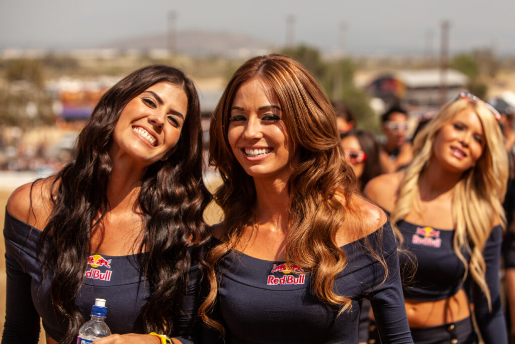 Red Bull Wing Girls at Red Bull X-Fighters Glen Helen 2012