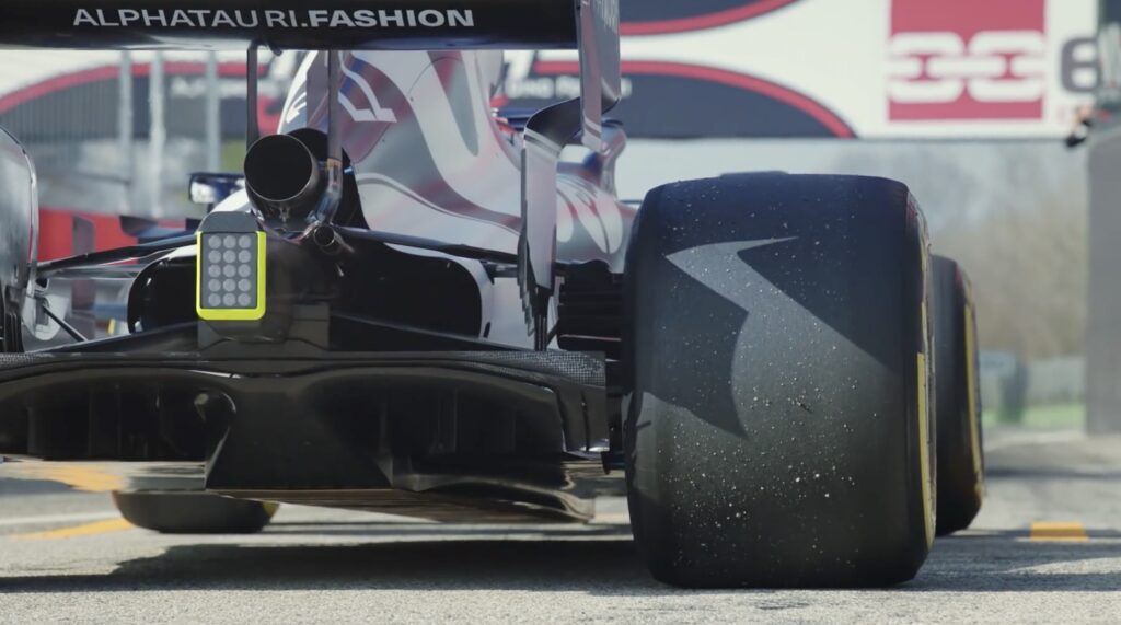 AT02 Formula 1 Car - Imola Pit Exit 2021